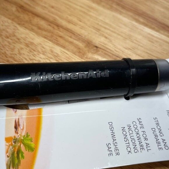 KitchenAid Basting Spoon Heat Resistant To 450°F Safe For All Cookware NEW! - Picture 3 of 3